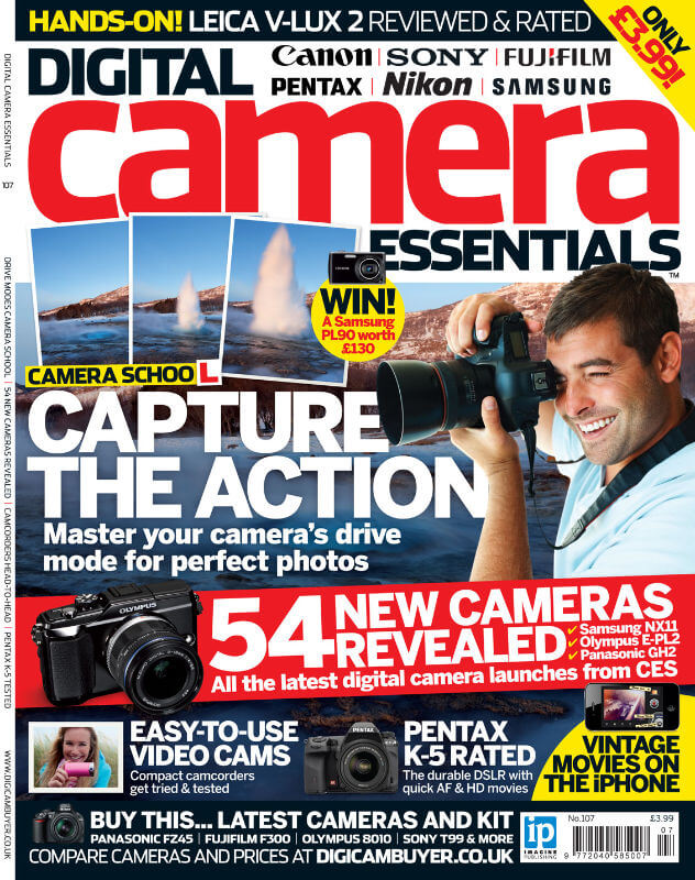 Writing features and reviews for Digital Camera Essentials Writing features and reviews for Digital Camera Essentials